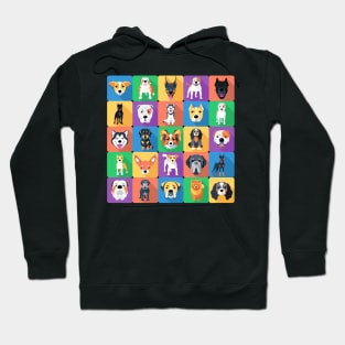 Copy of Dogs flat design Hoodie